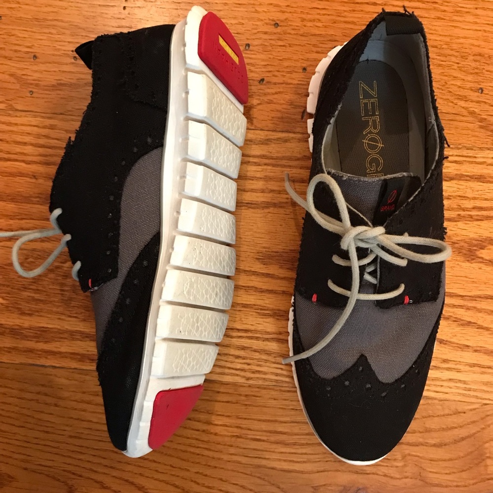 Cole Haan Black and Gray Sneakers